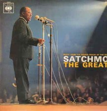 LP Louis Armstrong Satchmo The Great - Soundtrack GATEFOLD NEAR MINT CBS