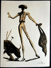 Salvador dali litografia coa - salvador,