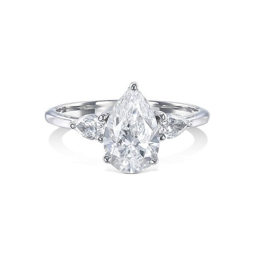 Anello fidanzamento pera oro - pera,