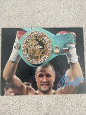 Foto 8x10 autografata Sergey