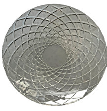 Tiffany & Co. 15 3/4” XL Cut Glass Bowl by Josef Riedel with Oculus Pattern