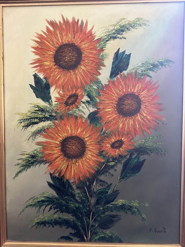 Quadro olio tela g - olio, su