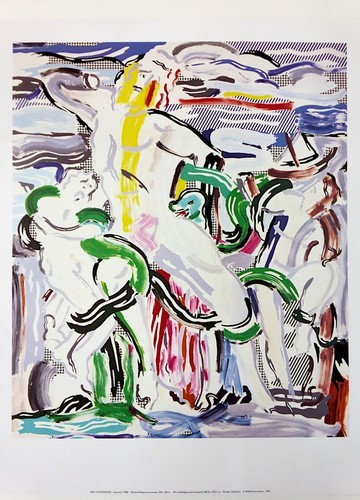 Roy lichtenstein laocoőn - laocoőn,
