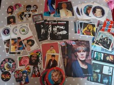 ADESIVI VINTAGE ANNI 70 80 A SCELTA MUSICA CANTANTI DISCHI CIAO 2001 RAGAZZA IN