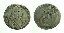 pcc1662_2) FIRENZE - Cosimo III de Medici (1670-1723) - Mezza Piastra 1676 - RR