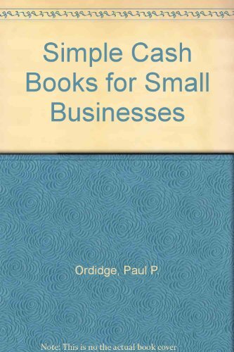 Simple cash books - for, small