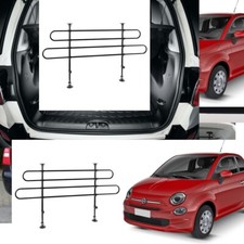 GRIGLIA DIVISORIO RETE SEPARATRICE CANI PER FIAT 500 ANNO 2009 2 ELEMENTI TELESC