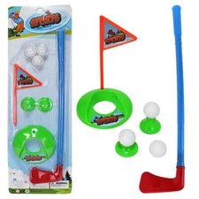 Set Casa Golf Bambini, Mini Golf Indoor Set, Plastica, Indoor Mini Golf