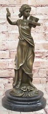 Statua Figura In Bronzo E