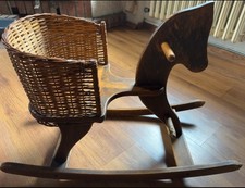 cavallino a dondolo vintage