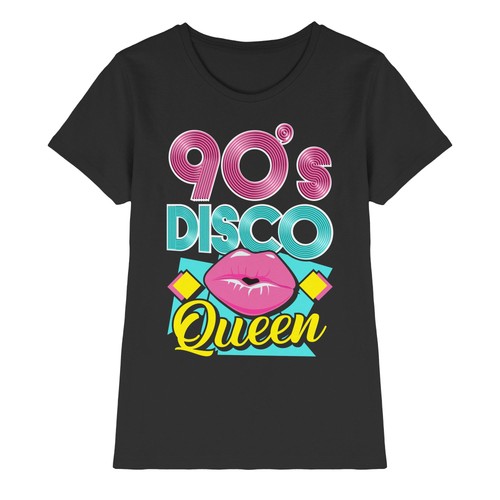 Maglietta disco queen anni - queen,