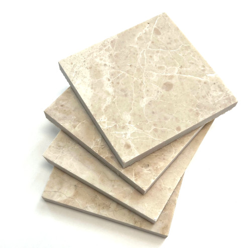 Cappuccino beige 4x4 marmo - 4x4,