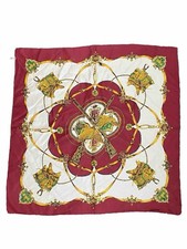 CARINO FUCVINI FOULARD DONNA WOMAN SCARF VINTAGE JHD7967