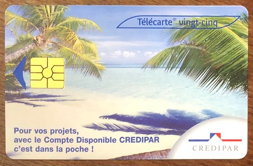 Telecarte 25u credipar - 25u,