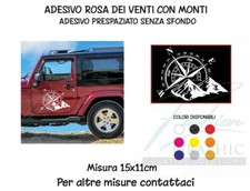 Adesivo ROSA DEI VENTI con