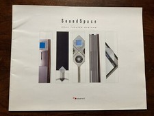 Brochure sistemi home theater Nakamichi SoundSpace vintage OEM originale