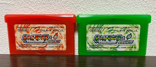 Pokemon fire rosso - rosso, foglia