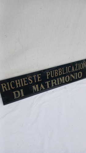 Insegna ufficio anni - 50, in