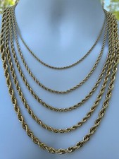 Collana uomo vera corda catena