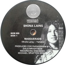 Shona Laing - Masquerade (7"