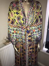 Kimono con cintura stampato