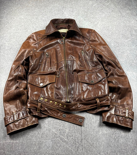 Giacca motociclista pelle - giacca, made