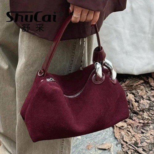Borsa donna pelle - , scamosciata