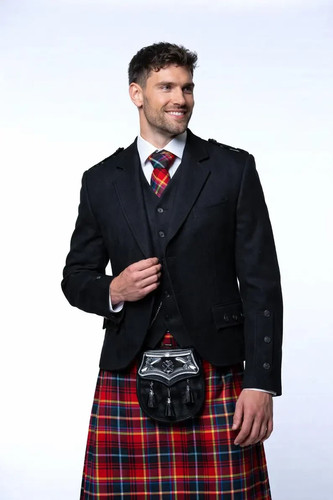 Giacca kilt gilet argyle - gilet,