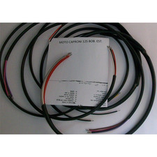 IMPIANTO ELETTRICO CAPRIOLO CAPRONI 125 BOBINA ESTERNA + SCHEMA