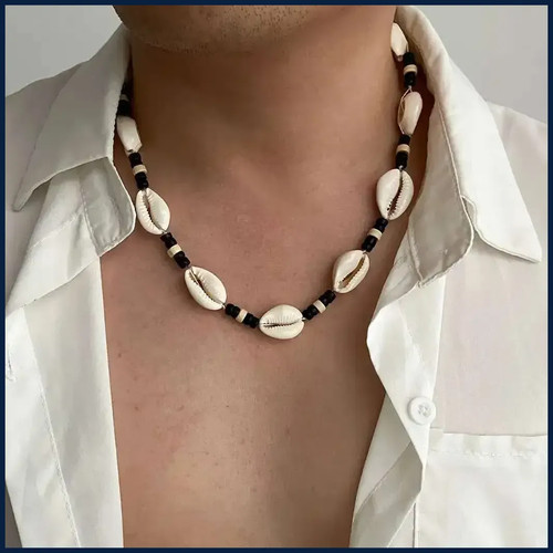 Collana catena con conchiglia