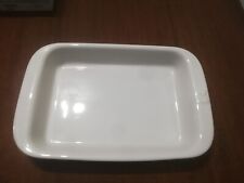 PIROFILA TEGLIA RETTANGOLARE DA FORNO LE PORCELLANE DI BARILLA ANNI '80  