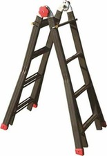 Scala telescopica acciaio