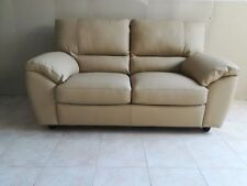 DIVANO 2 POSTI IN VERA PELLE