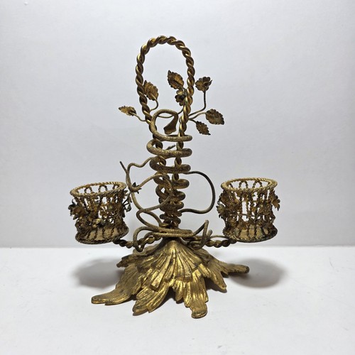 Porta stuzzicadenti bronzo - porta,
