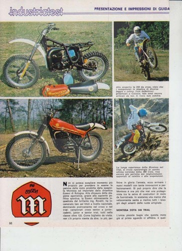 Advertising test moto montesa - advertising,