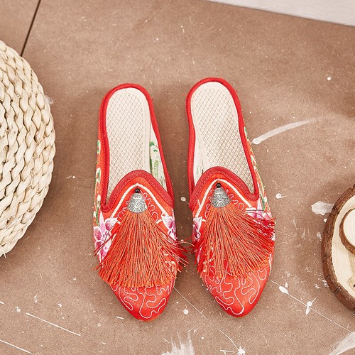 Scarpe sposa etno con - scarpe, da