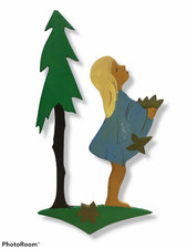 78915 Sagoma in legno - Decorazione natalizia - Angioletto