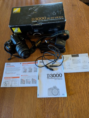 Nikon d3000 con fotocamera - con,