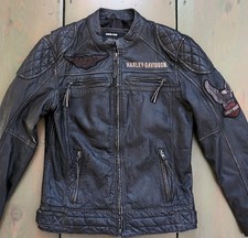 Giacca moto pelle di capra