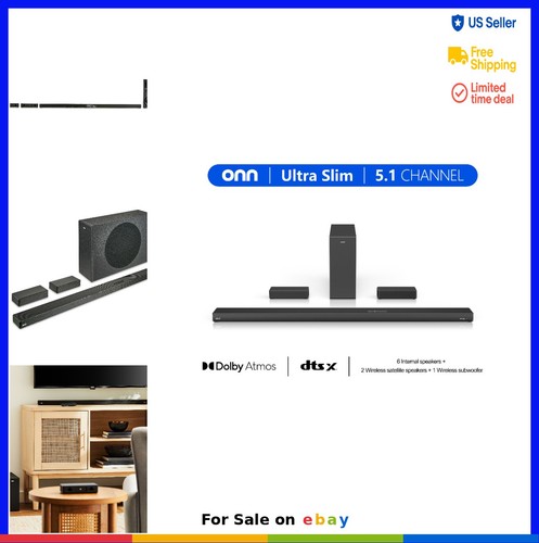 Sistema soundbar surround - soundbar,