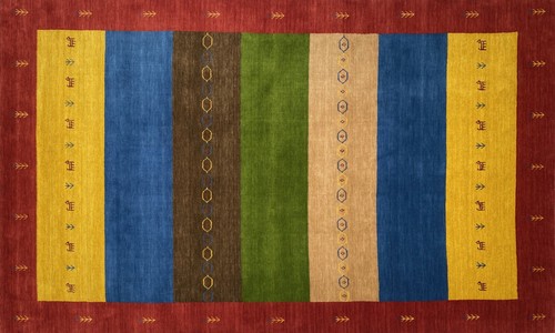 Tappeto 100 lana 200x300 cm - lana,