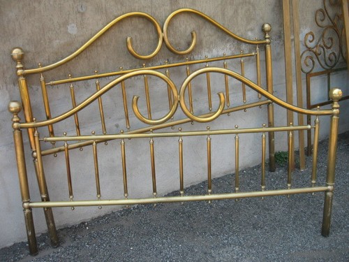 Letto ottone matrimoniale con - letto,