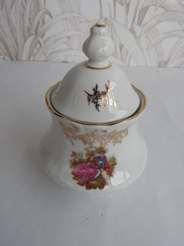 Ancien sucrier porcelaine - ancien,