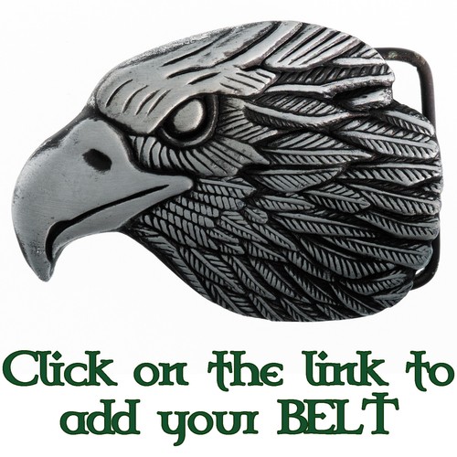Fibbia per cintura biker - fibbia,