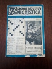 Settimanale Enigmistica marzo 1950 ed. Adriana originale . Molto buono