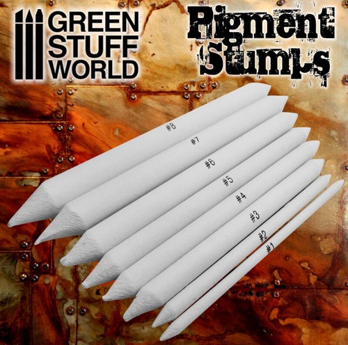 Set sfumini per pigmenti - 8x,