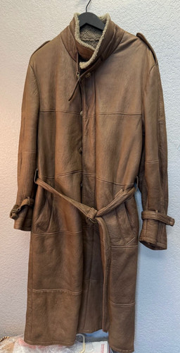 Gucci leather jacket trench - leather,