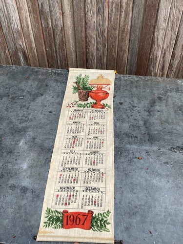 Asciugamano cucina calendario