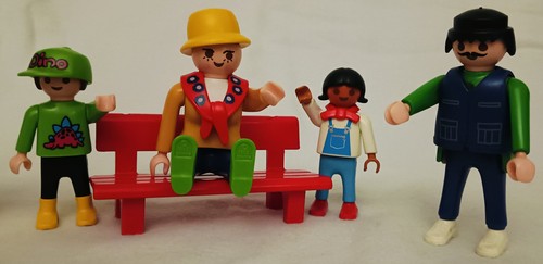 Figurine playmobil vintage - playmobil, x4