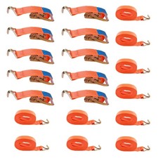 Return 10x CRICCHETTO cinture di serraggio 5t cricchetto cintura di serraggio 8m